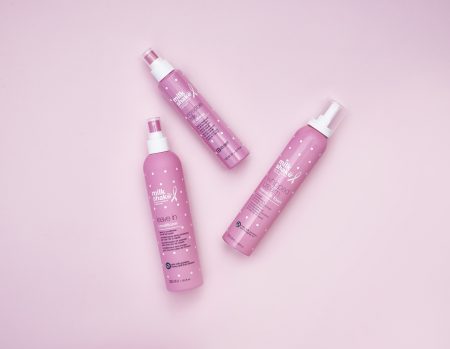Pink October fundraising with milk_shake pink leave-in hair treatments | Cortex Ltd